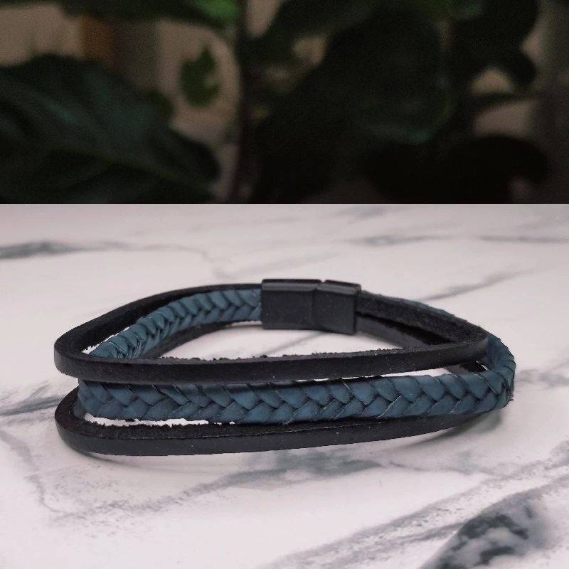 Bratara din piele ecologica, handmade, bratari piele [3]