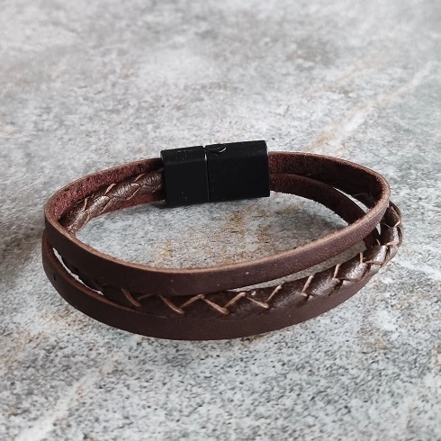 Bratara piele ecologica, handmade, bratari dama piele [1]