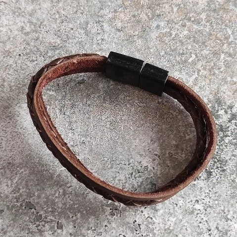 Bratara piele ecologica, handmade, bratari dama piele [3]