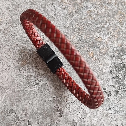 Bratara dama din piele ecologica, handmade, bratari impletite dama [1]