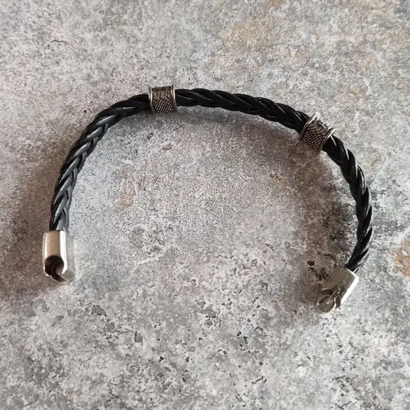 Bratara din piele ecologica, handmade, bratari ieftine dama [3]