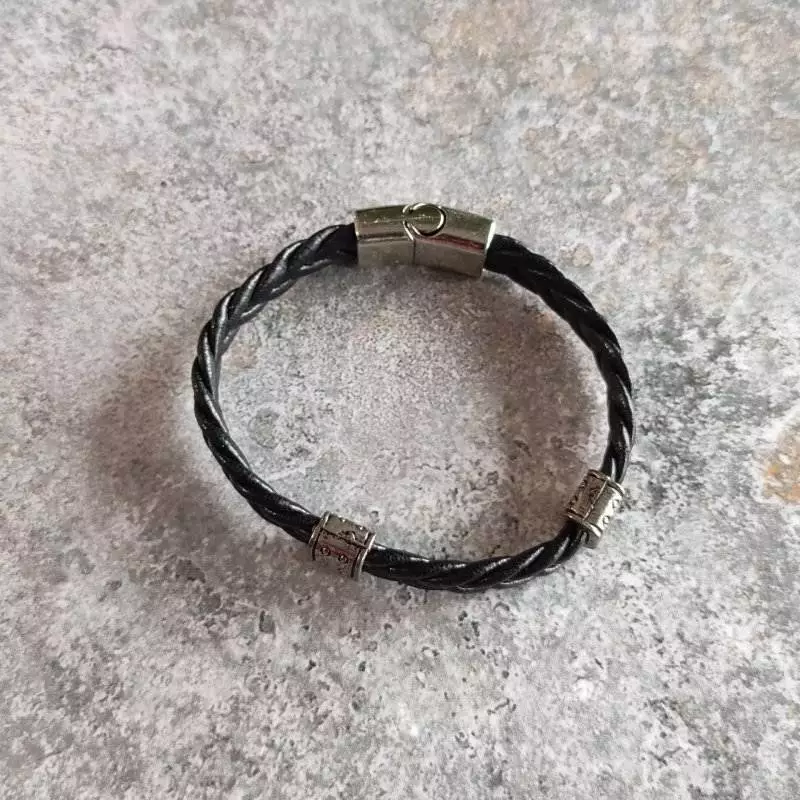 Bratara din piele ecologica, handmade, bratari ieftine dama [2]