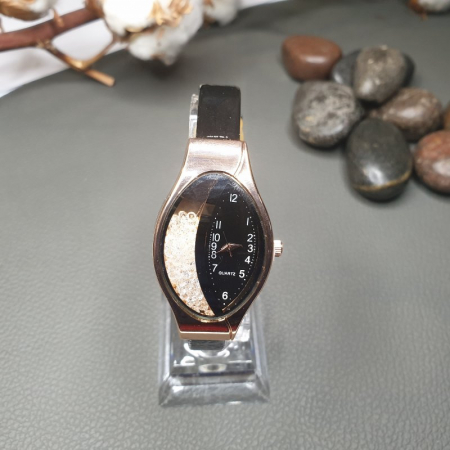 Ceas dama cu cadran oval si cristale [2]