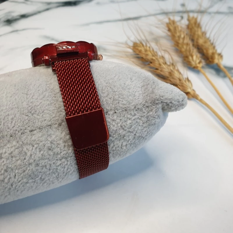 Ceas dama starry sky cu cristele si bratara metalica cu prindere magnetica [3]