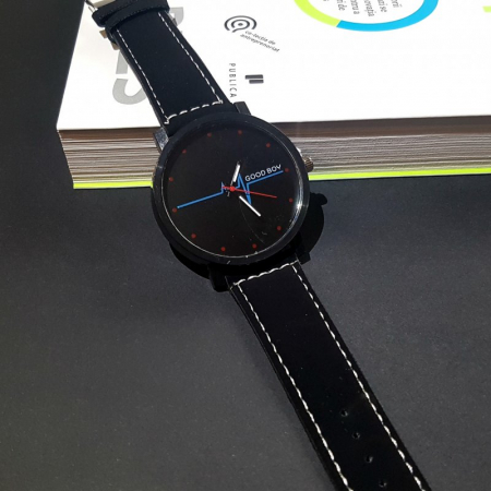 Ceasuri barbati - Ceas de mana barbatesc cu mesaj Good boy