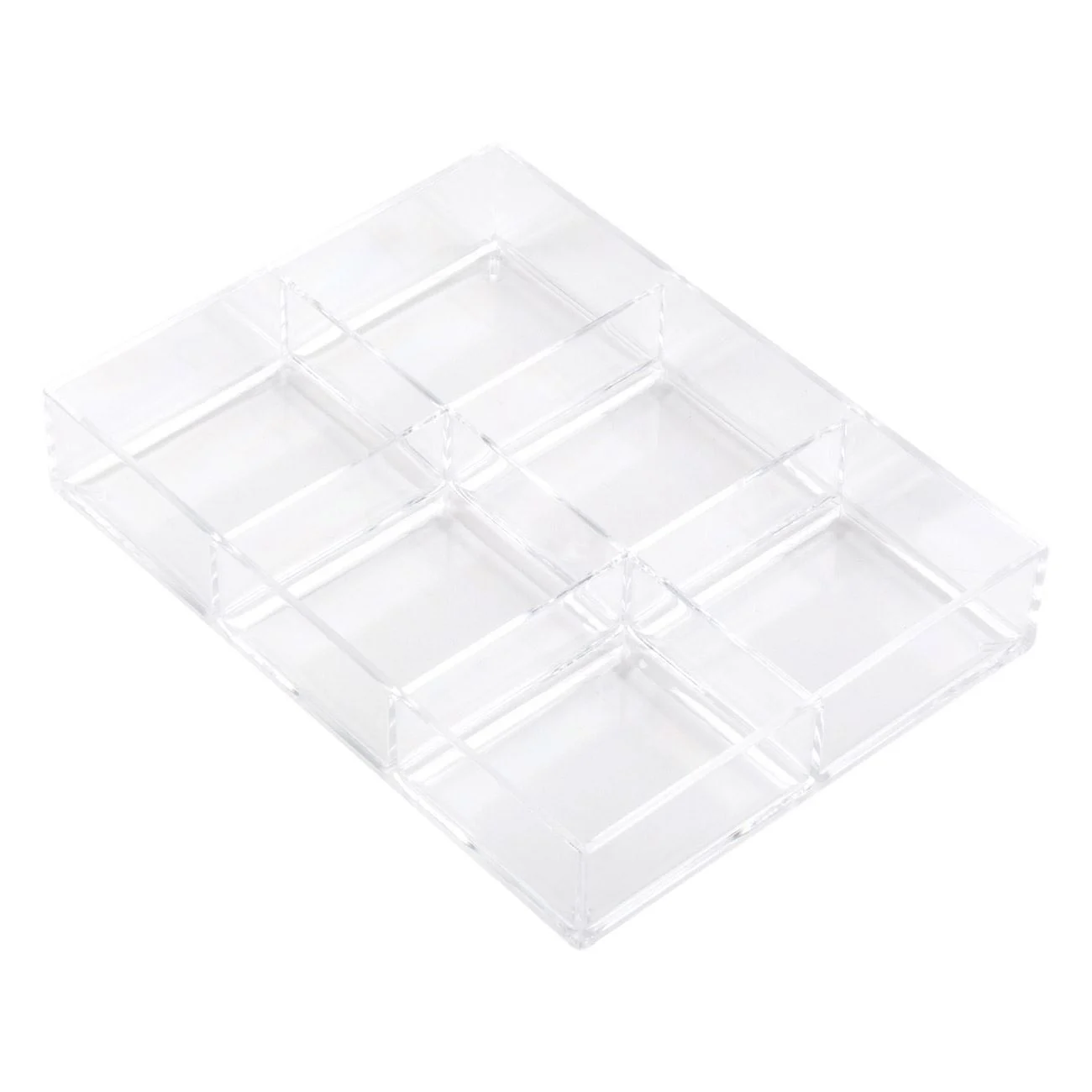 Home & Deco - Organizator pentru bijuterii, transparent, din acril