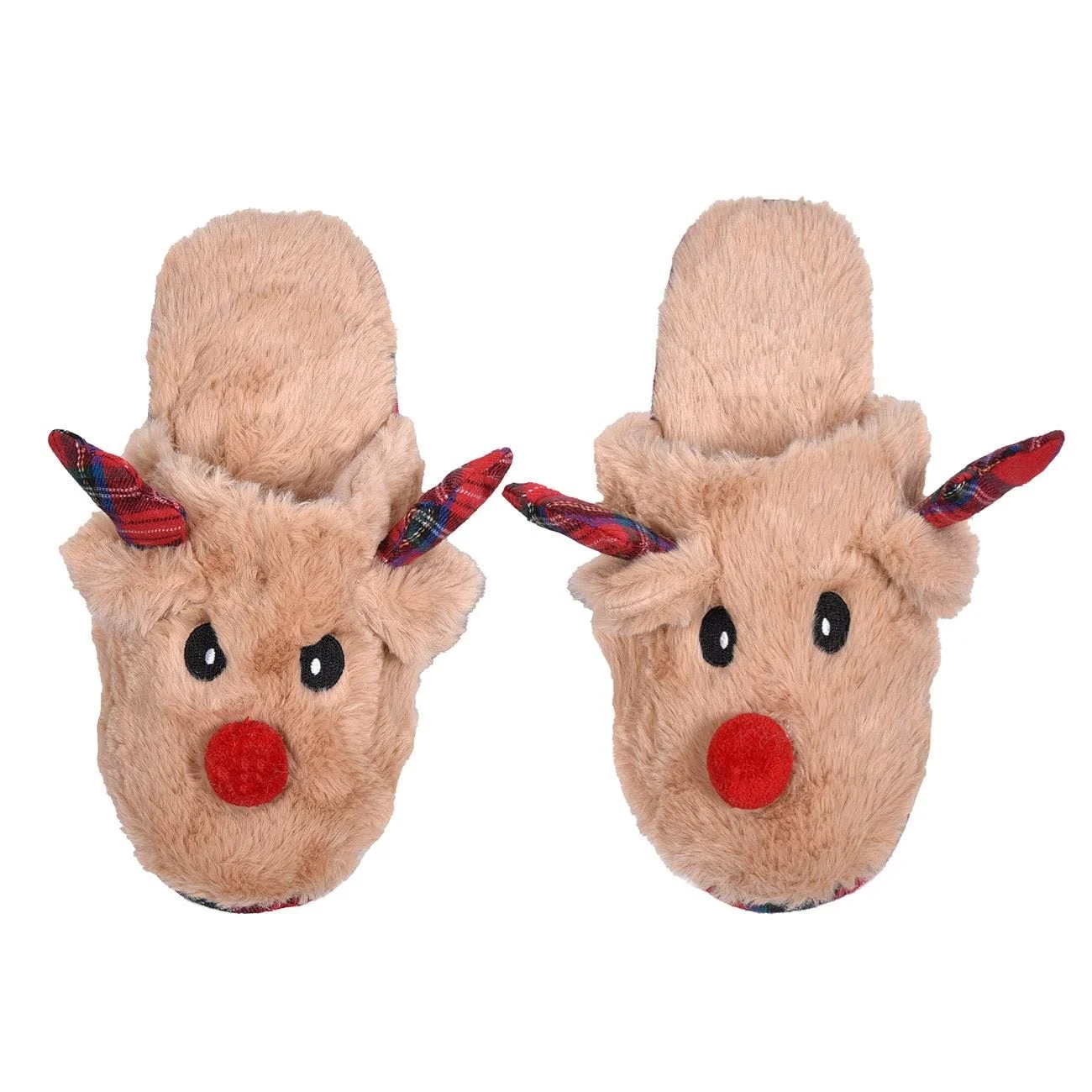 papuci dama, papuci de casa model cerb bej [0]