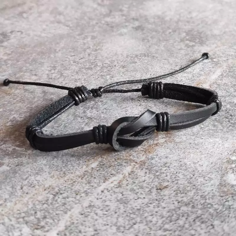 Bratara handmade din piatra semipretioase si lemn [2]