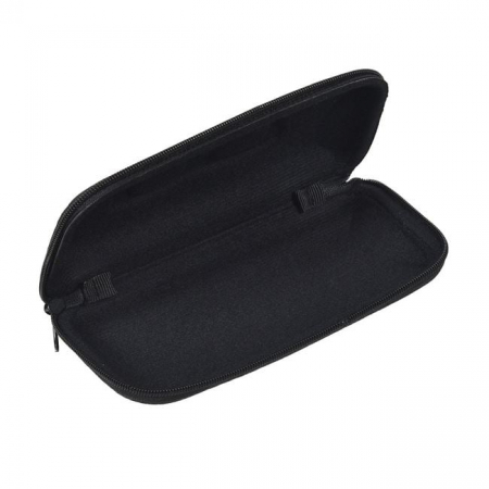 Husa/toc pentru ochelari dreptunghiulara, dura, de culoare neagra [1]