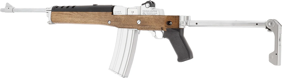 Ruger Mini-14 Pusca Airsoft Full metal si lemn GBB [10]