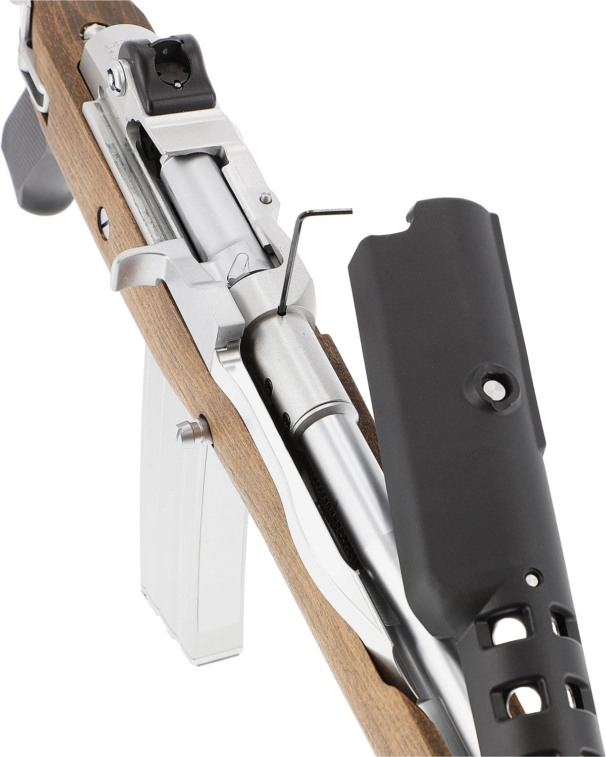 Ruger Mini-14 Pusca Airsoft Full metal si lemn GBB [9]