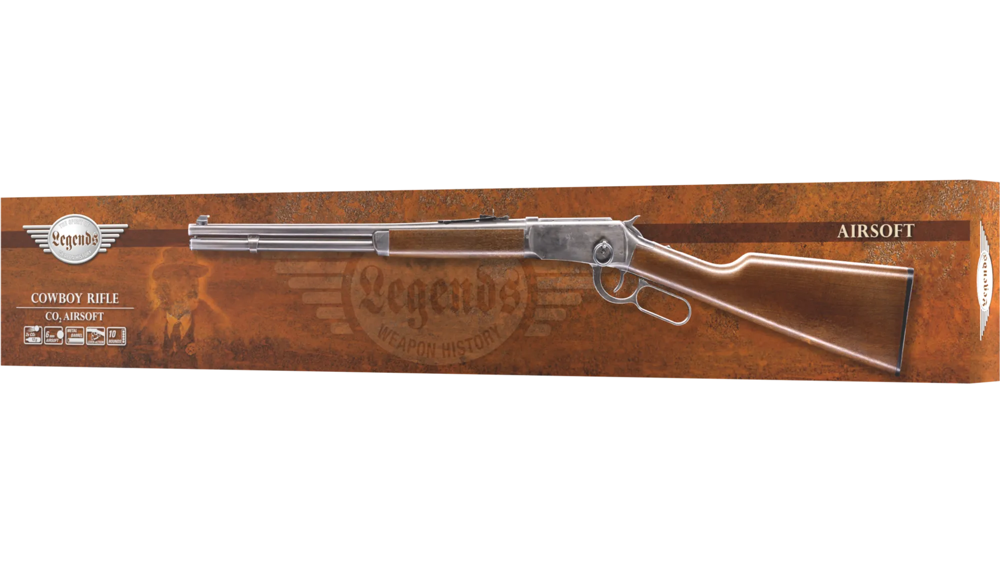4 Joules Legends Cowboy Rifle antique finish Full Metal CO2 [5]