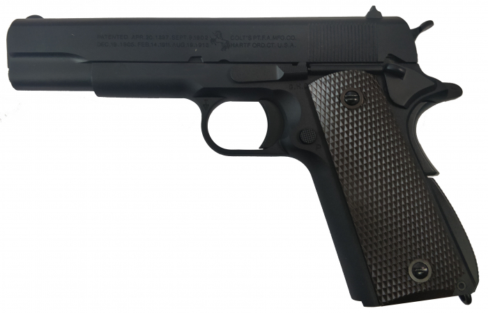 Pistol Colt 1911 A1 Black Full metal BlowBack [3]