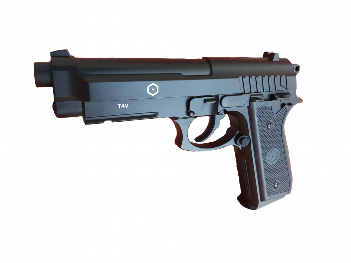 SET Complet Pistol Airsoft CO2 PT92 ABS -Upgraded 4J NBB [7]