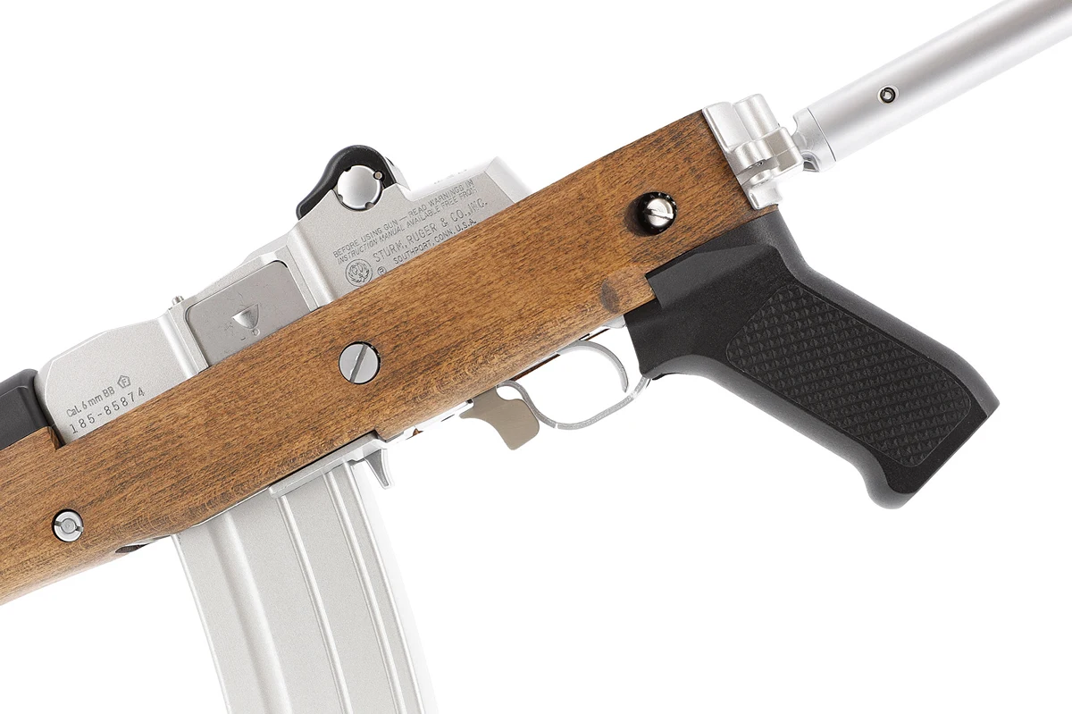 Ruger Mini-14 Pusca Airsoft Full metal si lemn GBB [15]