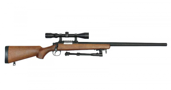 Sniper MB03AW Wood WELL cu Luneta + Bipod [4]