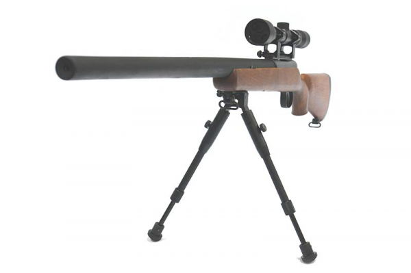 Sniper MB03AW Wood WELL cu Luneta + Bipod [7]