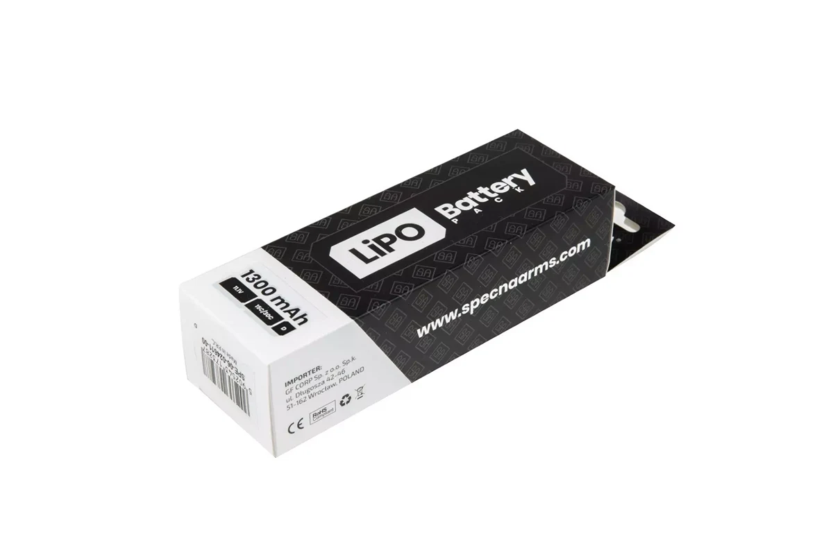 Acumulator LiPo 11,1V 1300mAh 15/30C Baterie T-Connect (Deans) [2]