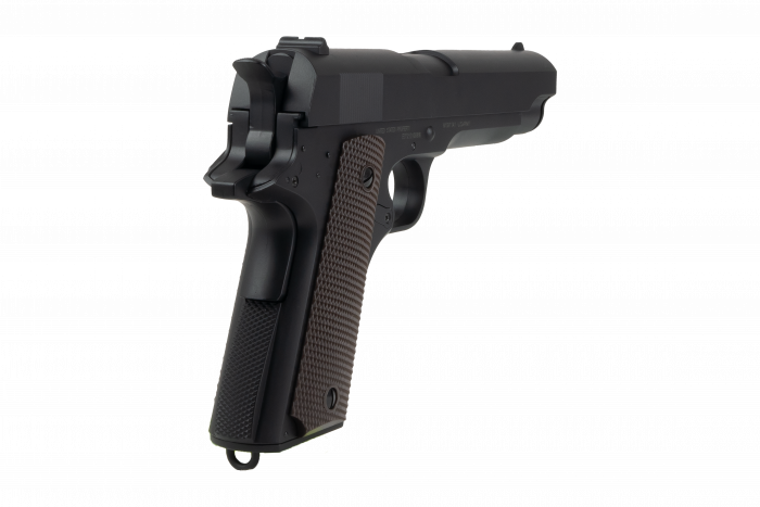 Pistol Electric Colt 1911 Black Slide Metalic Full Auto [4]