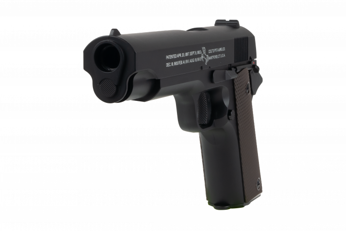Pistol Electric Colt 1911 Black Slide Metalic Full Auto [3]