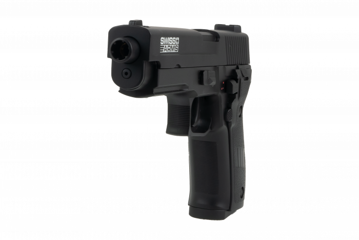 Pistol Navy Electric Black Metalic Full Auto [3]