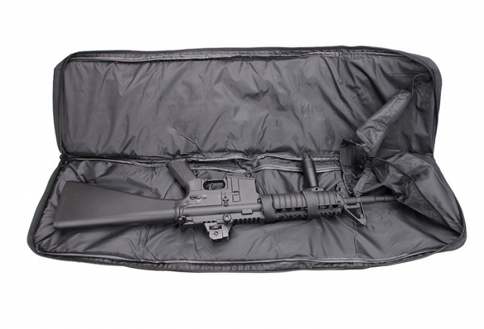 Geanta transport 96 Cm neagra cu doua buzunare mari [12]