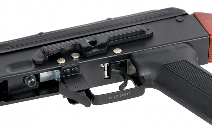 Arma Asalt AK 47 Pat Fix - Full Metal + Lemn [11]