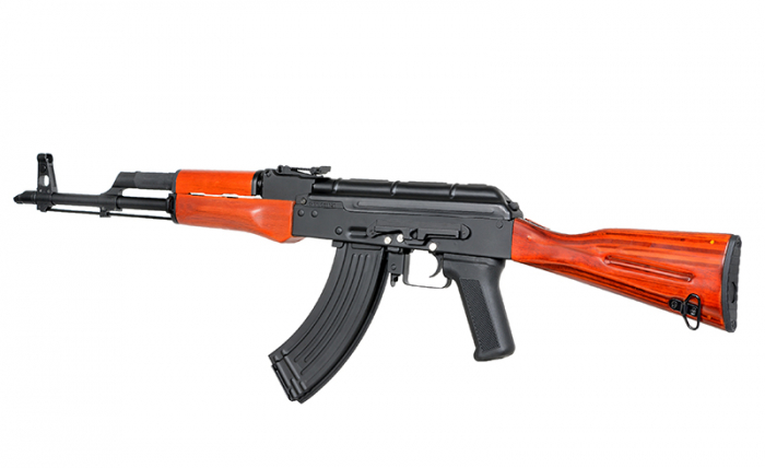 Arma Asalt AK 47 Pat Fix - Full Metal + Lemn [5]