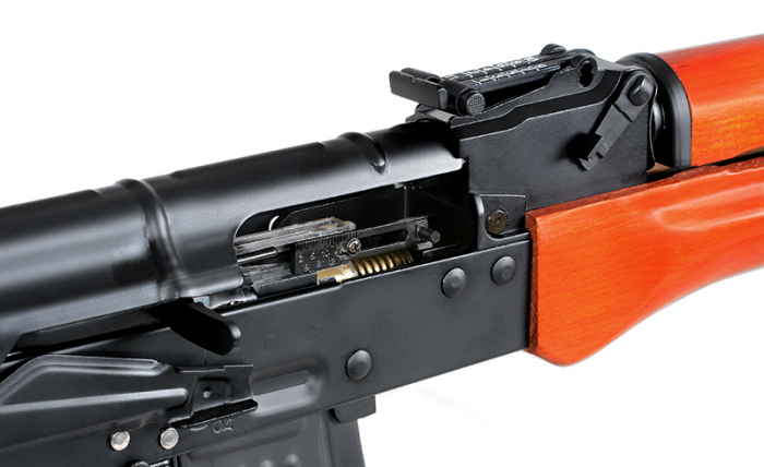 Arma Asalt AK 47 Pat Fix - Full Metal + Lemn [9]