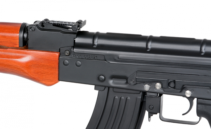 Arma Asalt AK 47 Pat Fix - Full Metal + Lemn [10]