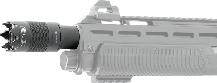 Amortizor T4E X-Tracer 68 cu  UV LEDs si Foc la gura tevii [3]