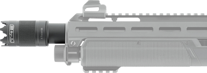 Amortizor T4E X-Tracer 68 cu  UV LEDs si Foc la gura tevii [5]