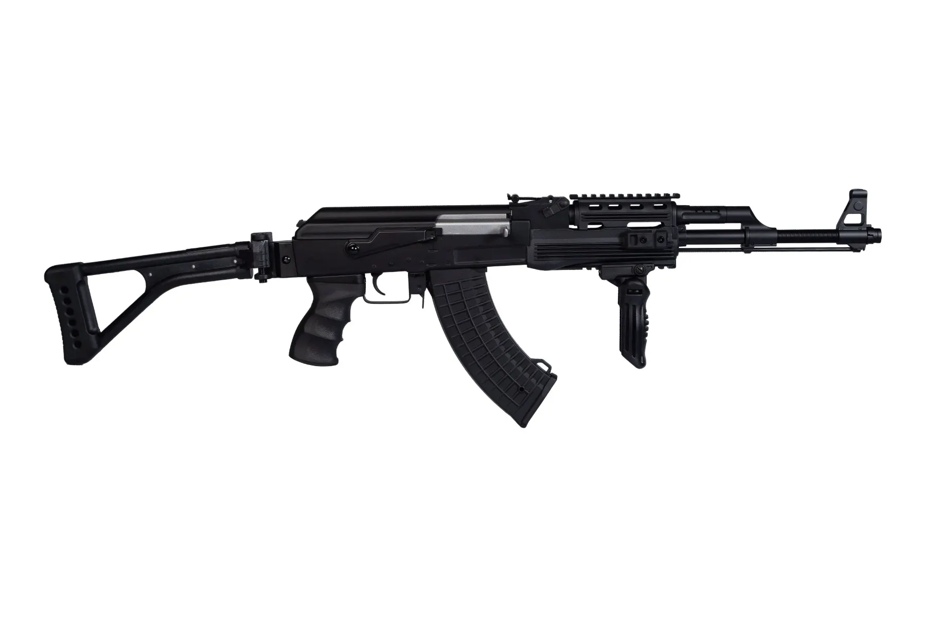 Arma Asalt AK47 tactic+ Baterie, Charger si Incarcator extra [5]
