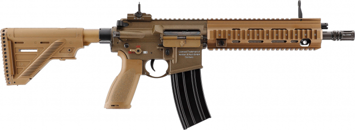 Arma Asalt Heckler & Koch HK416 A5 AEG green brown [3]