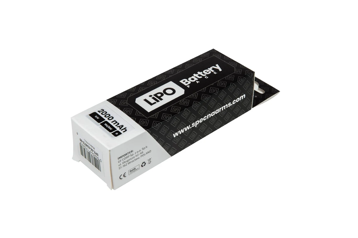 Baterie LiPo 11,1V 2000mAh 15/30C Battery - Butterfly - T-Connect (Deans) [2]