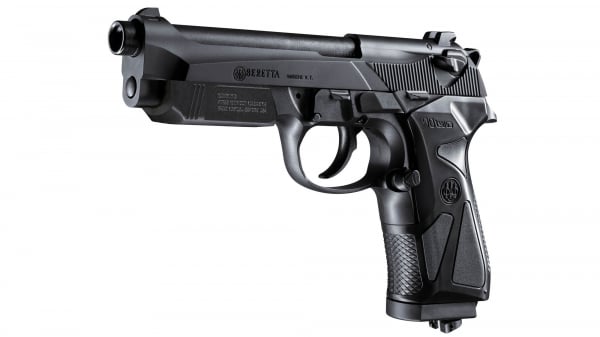 Set pistol Beretta 90TWO Co2 Metall Slide GNBB + 10 capsule CO2 + 1000 bile + Cutie de transport [2]