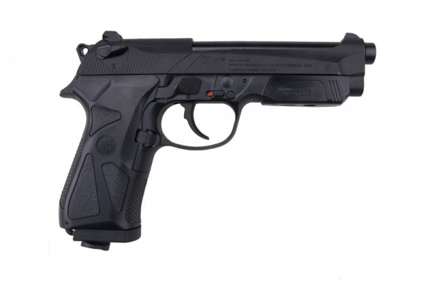 Set pistol Beretta 90TWO Co2 Metall Slide GNBB + 10 capsule CO2 + 1000 bile + Cutie de transport [6]