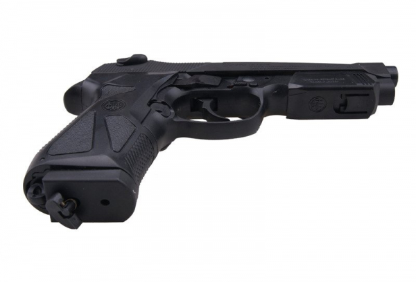 Set pistol Beretta 90TWO Co2 Metall Slide GNBB + 10 capsule CO2 + 1000 bile + Cutie de transport [9]