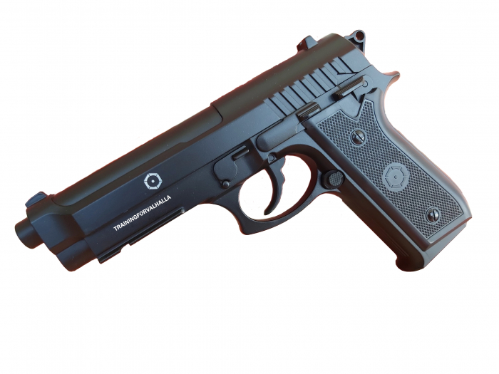 SET Complet Pistol Airsoft CO2 PT92 ABS -Upgraded 4J NBB [9]