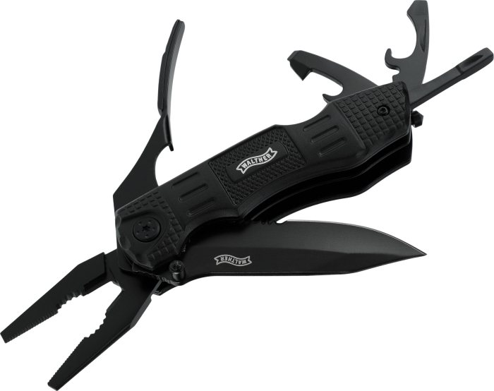 briceag multifunctional Walther MTK cu spargator geam cutter centura siguranta si toc cadou [6]