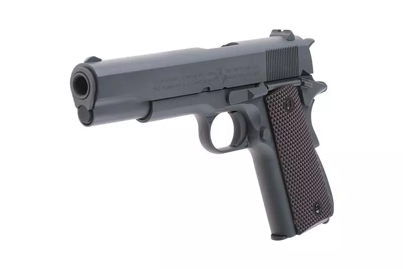 Pistol Colt 1911 100th Anniversary Parkerized Full Metal BlowBack [5]