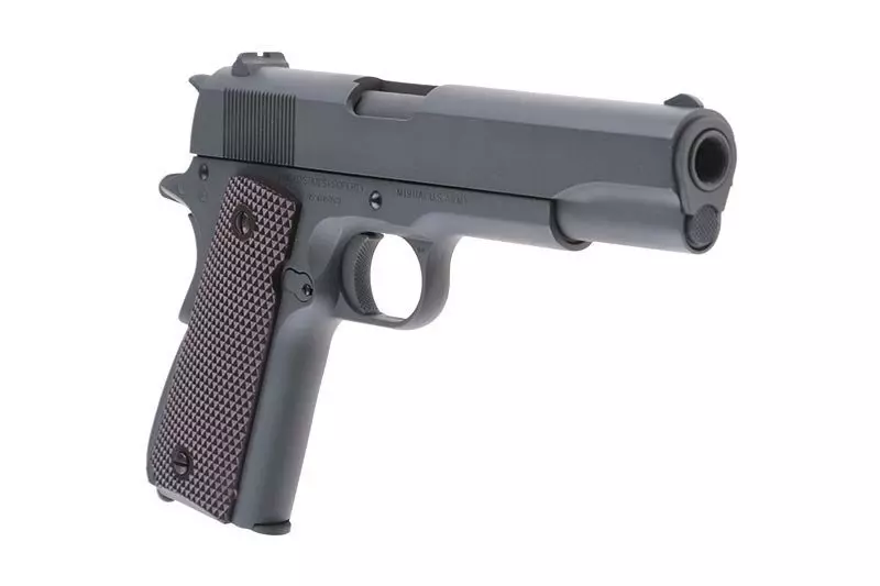 Pistol Colt 1911 100th Anniversary Parkerized Full Metal BlowBack [7]