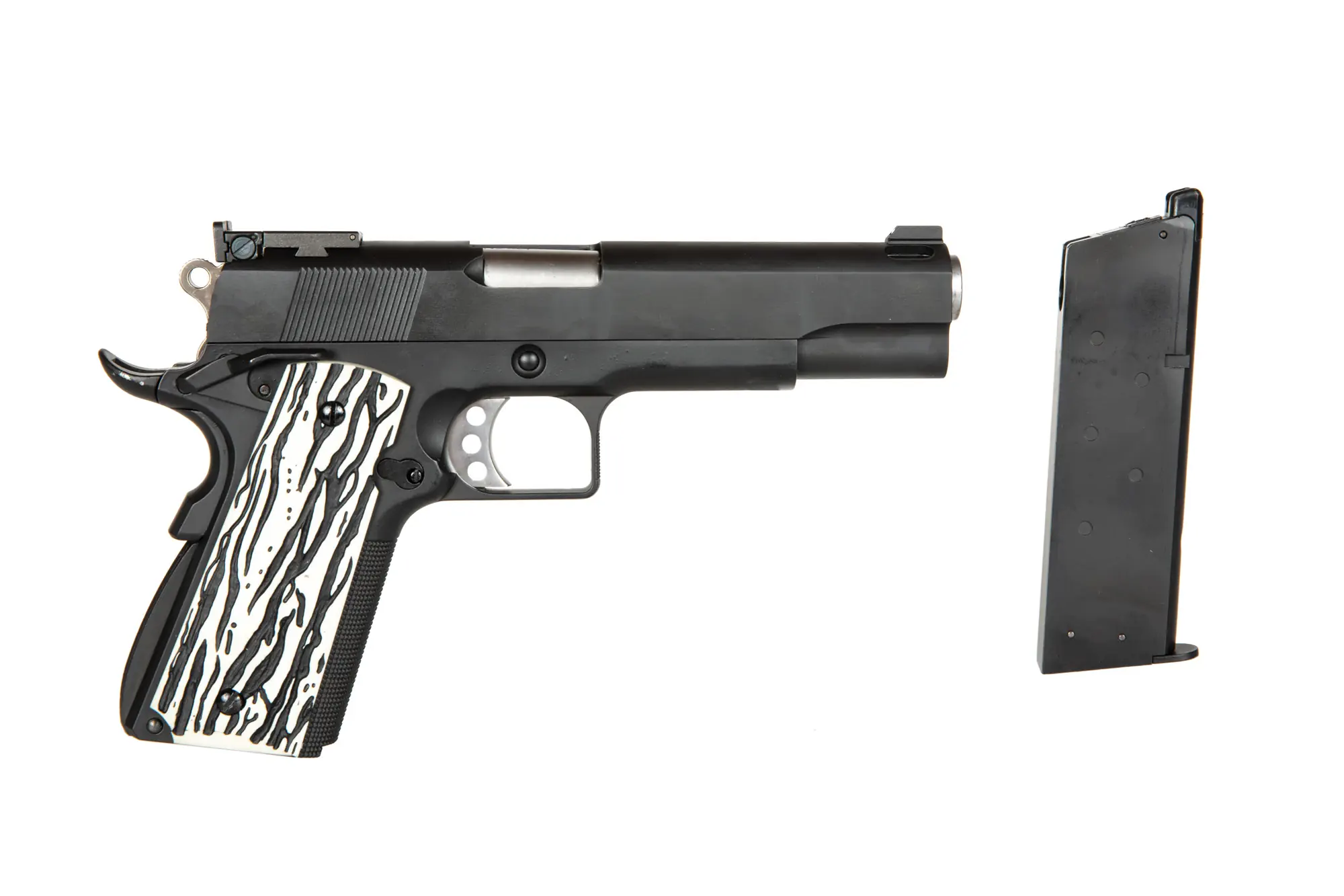 Pistol airsoft GGB0329-TM2 Full Metal Cu Blow-Back pe Green Gas [7]