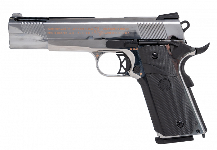 Colt 1911 Ported GreenGas Silver Full Metal BlowBack [2]