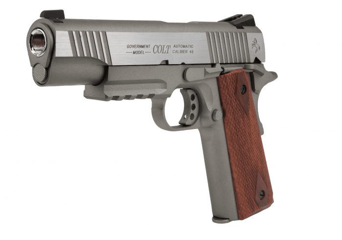 Pistol Colt 1911 Stainless Full Metal Blowback CO2 [2]