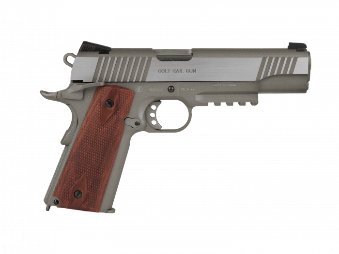 Pistol Colt 1911 Stainless Full Metal Blowback CO2 [4]