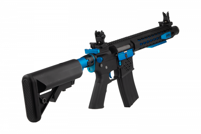 Colt M4 Blast Blue Fox Ed Limited Edition Full Metal Mosfet + Baterie si charger [4]