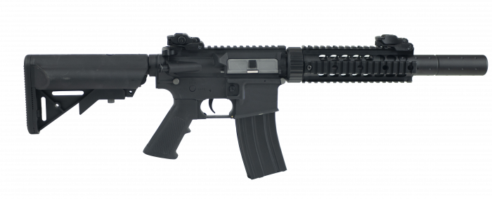Arma Asalt Colt M4 Silent Ops + Baterie si Charger Incluse [2]