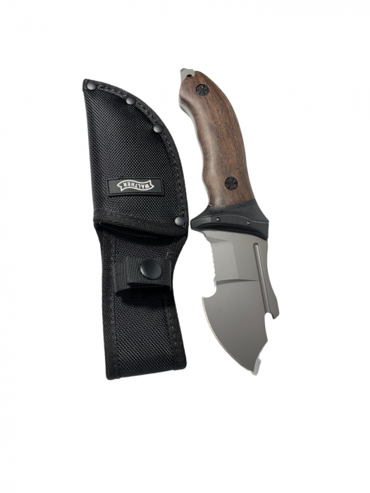 Cutit outdoor Walther FTK- lama fixa + teaca cadou [6]