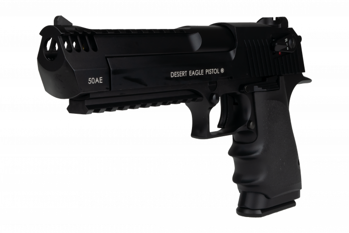 Pistol DESERT EAGLE L6 CO2 blowback FULL AUTO Black Full Metal [4]
